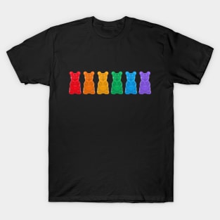 LGBT Gummy Bears - Gay Pride Rainbow T-Shirt